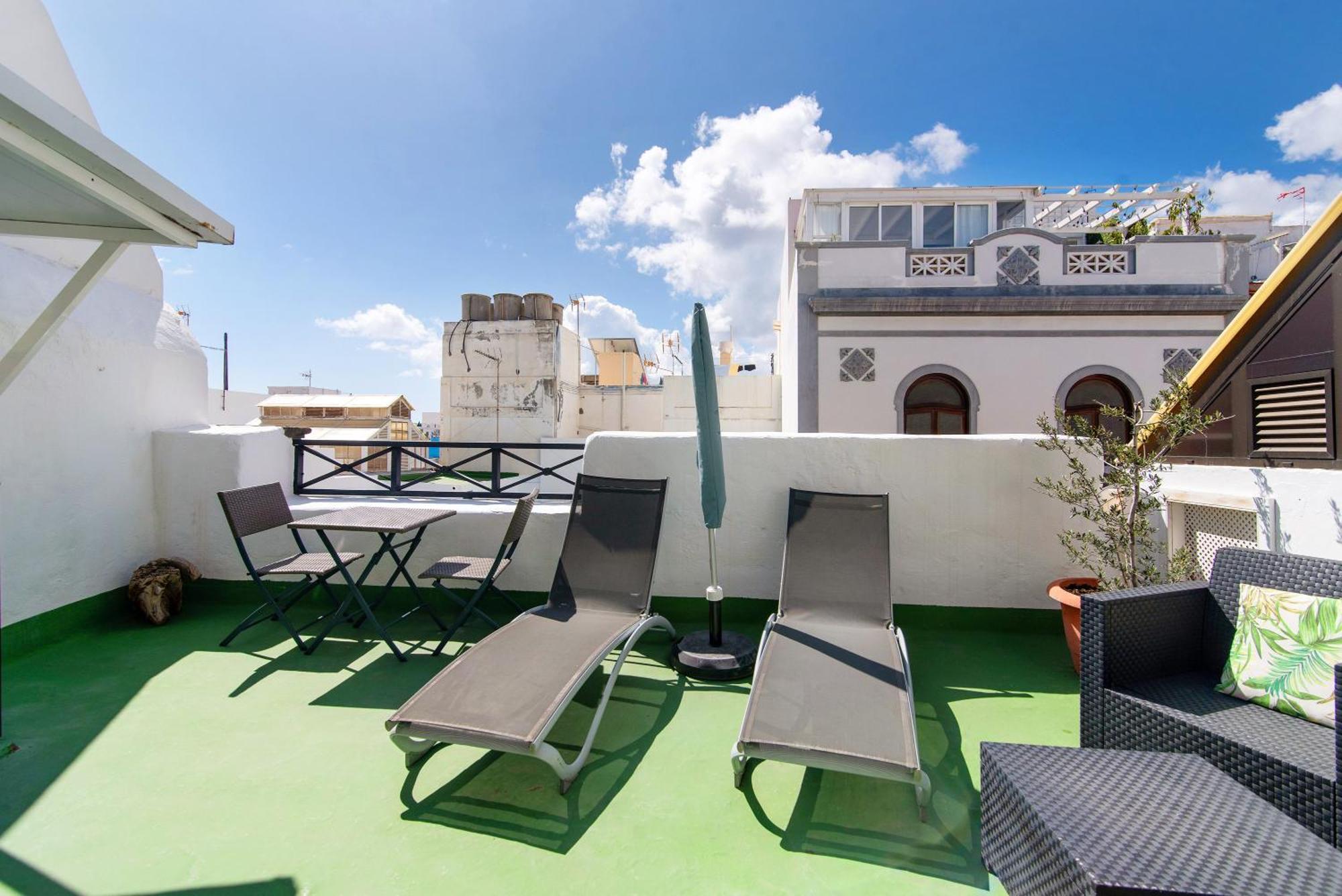 Apto Azahara - Casa San Marcial Las Palmas de Gran Canaria Eksteriør billede