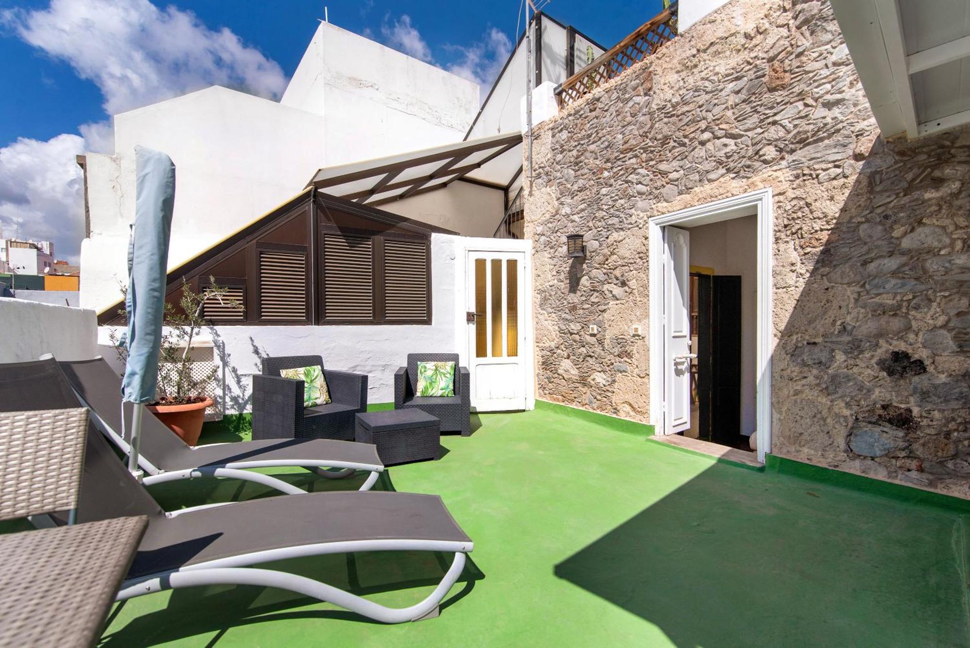 Apto Azahara - Casa San Marcial Las Palmas de Gran Canaria Eksteriør billede
